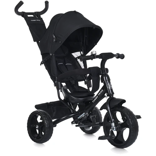 Велосипед дитячий триколісний TurboTrike чорний (MT 1005-1) фото 6
