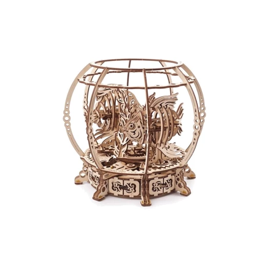 Механічний 3D пазл UGEARS Модель Механічний акваріум (70155) фото 3