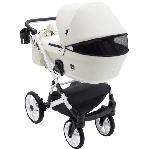 Універсальна коляска 2 в 1 Bair Kiwi White ECO BKW-24 слонова кістка (680742): Можливість встановлення люльки есть