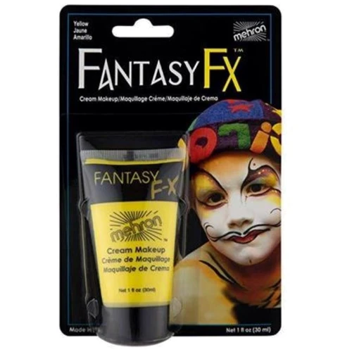 Mehron Fantasy FX, Yellow Грим на водній основі (Жовтий) 30 ml фото 1