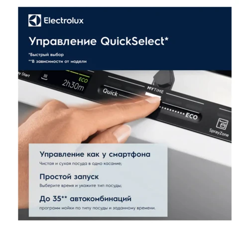 Вбудовувана посудомийна машина Electrolux EEZ969410W фото 6