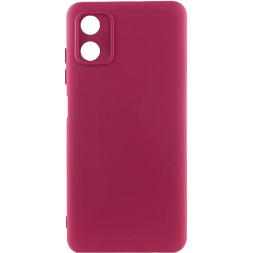 Чехол для телефонов Lakshmi Case Silicone Cover Full Camera Marsala for Motorola Moto G04