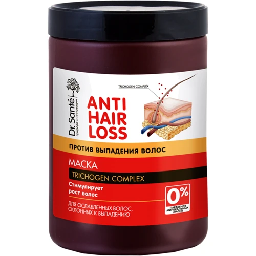 Dr.Sante Anti Hair Loss Mask Маска для ослабленого та схильного до випадання волосся 1000 ml