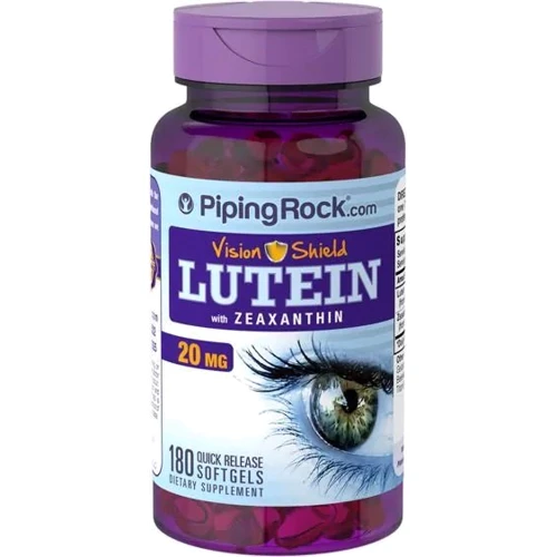 Piping Rock Lutein 20 mg + Zeaxanthin 180 Softgels Лютеин + зеаксантин