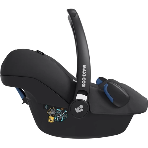 Автокресло MAXI-COSI Rock Essential Black: Крепление Isofix есть (база в комплект не входит)