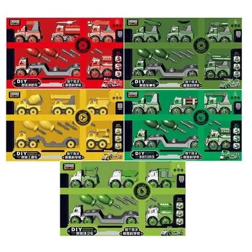 Конструктор A-Toys транспорт на шурупах 5 видов (2054-5-6-7-8)