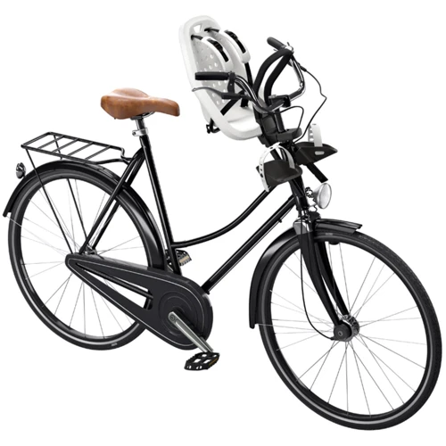 Детское велокресло на руль Thule Yepp Nexxt Mini Snow White TH12080113: Цвет Черно-белый