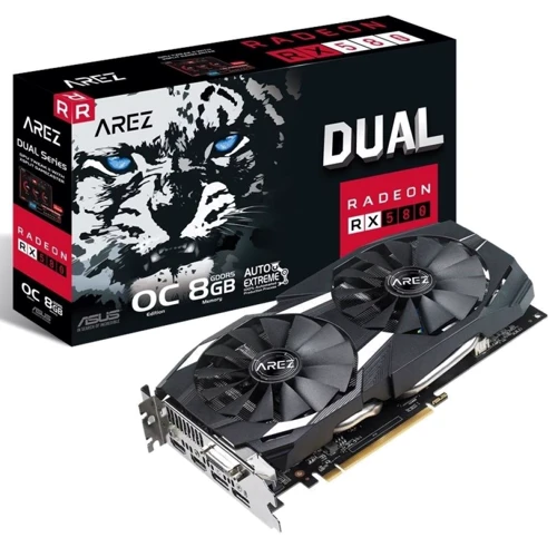 Видеокарта ASUS Radeon RX 580 8192Mb AREZ DUAL OC (AREZ-DUAL-RX580-O8G): Назначение Геймерские