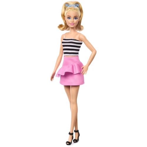 Кукла Barbie Fashionistas в розовой юбке с рюшами (HRH11): Возраст от 3 лет