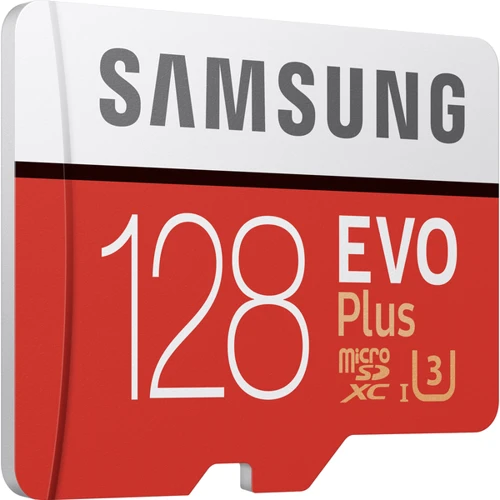 Карта пам'яті Samsung 128GB microSDXC Class 10 UHS-I U1 Evo Plus + adapter (MB-MC128HA / RU): Обсяг 128 ГБ