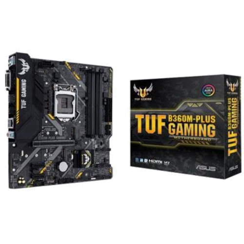 ASUS TUF B360M-PLUS GAMING: Оперативна пам'ять 4x DDR4 2666 МГц, до 64 ГБ
