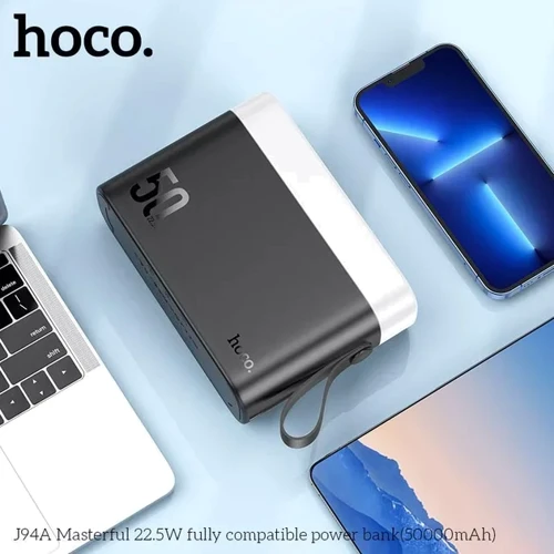 Внешний аккумулятор Hoco Power Bank 50000mAh J94A Masterful 22.5W Black