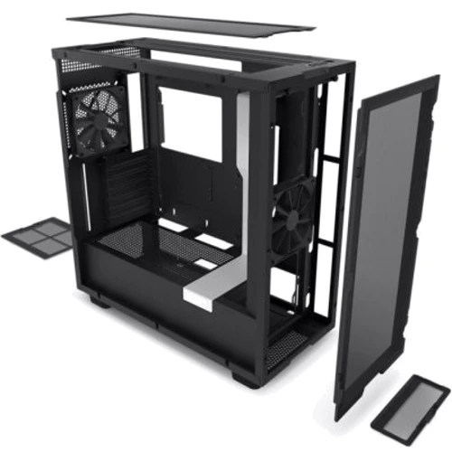 Корпус NZXT H7 v1 2022 Flow Edition Black and White (CM-H71FG-01): Мощность БП, Вт без БП