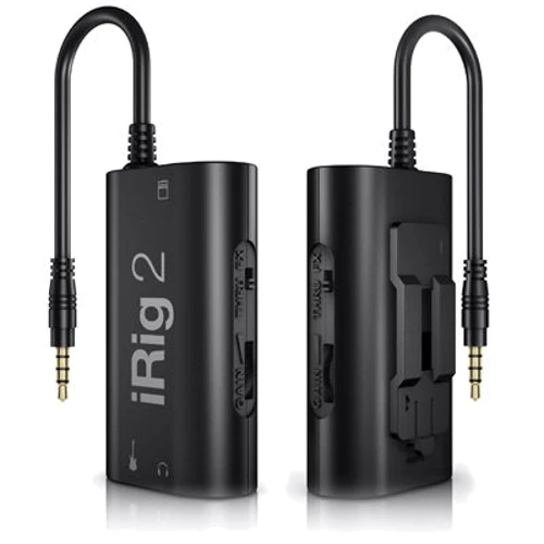 Аудиоинтерфейс IK MULTIMEDIA IRIG2: Интерфейсы mini-jack (3.5 мм)