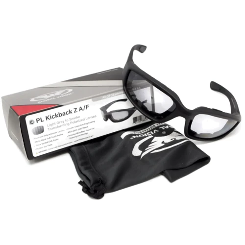 Спортивні окуляри Окуляри захисні з поляризацією Global Vision Kickback-Z Polarized+Photochromic (light gray) Anti-Fog (GV-KIKB-CL123) фото 8