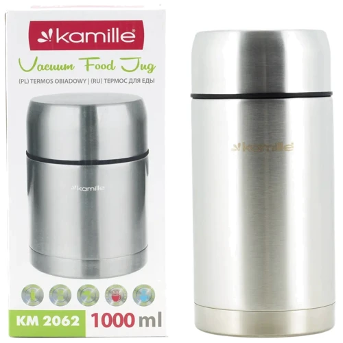 Термос Kamille пищевой 1 л (KM-2062)