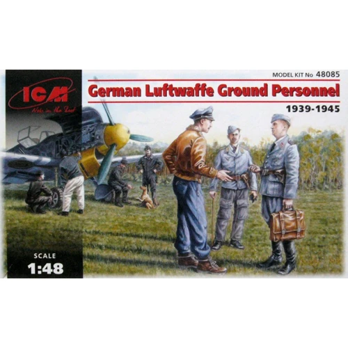 Набір фігурок ICM Наземний персонал ВПС Німеччини (1939-1945) (ICM48085)