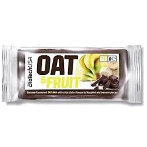 BioTechUSA OAT and Nuts 70g Chocolate-Banana: Вес 70 г