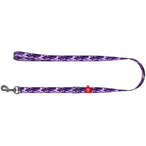 Поводок для собак WAUDOG Nylon рисунок Фиолетовый камо 2.5x152-183 см фиолетовый (5307): Тип Поводок