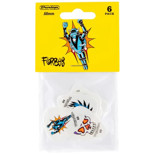 Медиатор Медиаторы DUNLOP ALAN FORBES PICK .60MM: Тип Медиатор