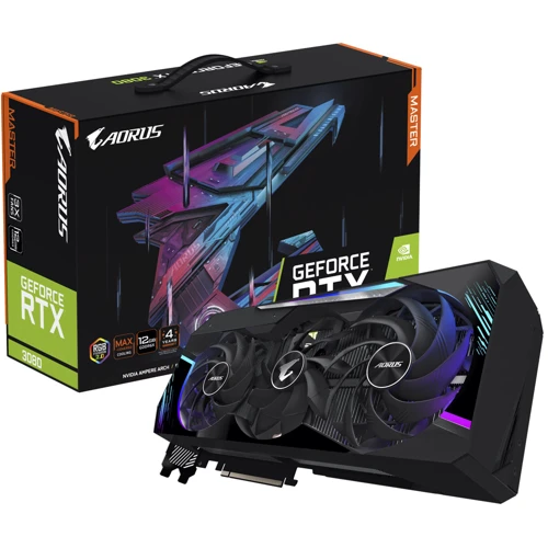 Видеокарта GIGABYTE AORUS GeForce RTX 3080 MASTER 12G (GV-N3080AORUS M-12GD)