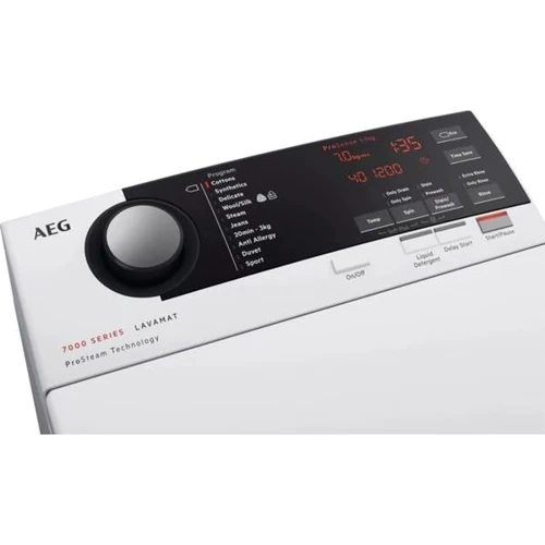 Стиральная машина AEG LTX7E272P: Тип загрузки вертикальная