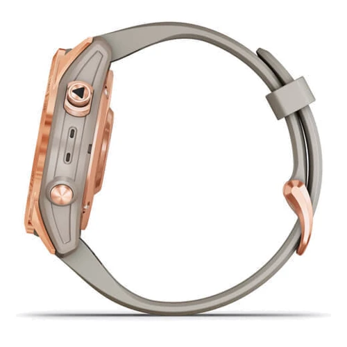 Смарт-часы Garmin Fenix 7S Solar Rose Gold with Light Sand Band (010-02539-11) фото 10