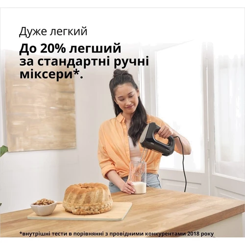 Миксер Braun HM 2110 BK: Материал корпуса Пластик