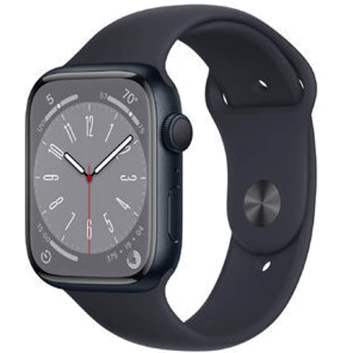 Apple Watch Series 8 45mm GPS Midnight Aluminum Case with Midnight Sport Band (MNP13, MNUL3) Approved Витринный образец