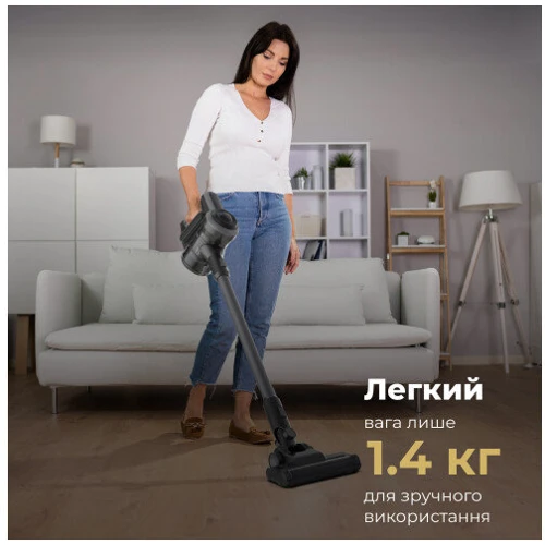 Пылесос AENO SC1 Cordless Vacuum Cleaner: Мощность всасывания 12 кПа