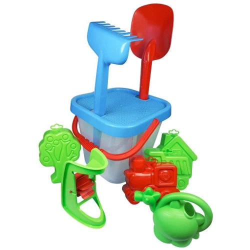 Большой Набор для песка Wader Юниор с прозрачным ведром (74900-3): Производитель Wader