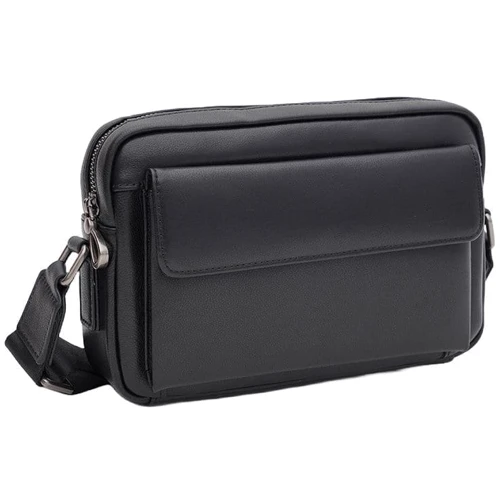Мужская сумка через плечо Ricco Grande черная (K12030-3bl-black)