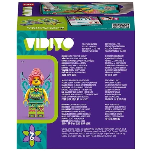 LEGO VIDIYO Бітбокс Феї Фолка (43110): Кількість деталей, шт. 89