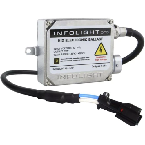 Комплект ксенона Infolight Pro/Infolight +50% H7 6000K: Тип ксенон