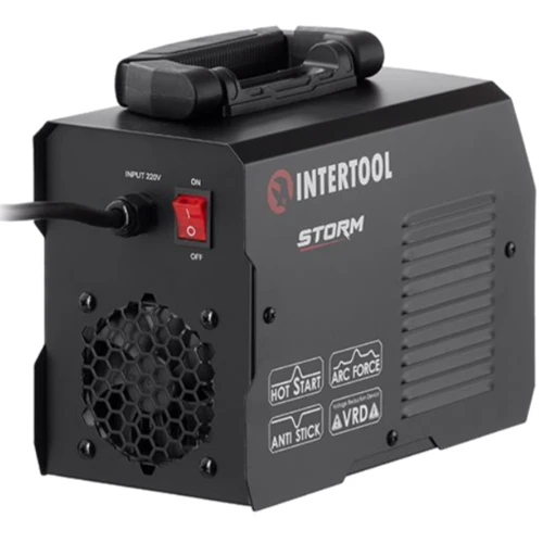Апарат зварювальний, інверторний MMA-180A, STORM INTERTOOL WT-4004: Потужність, кВт 8.2