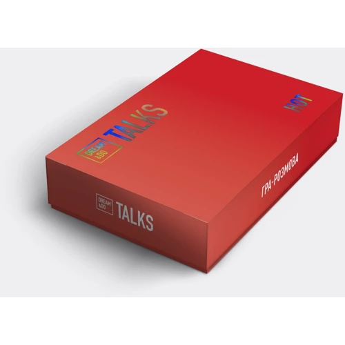 Настольная игра разговор 1DEA.me Dream&Do Talks - Hot украинский язык (DDTAua-hot)