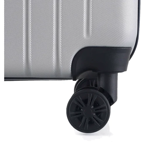 Чемодан Semi Line 24" (M) Light Grey (T5762-3): Материал Пластик