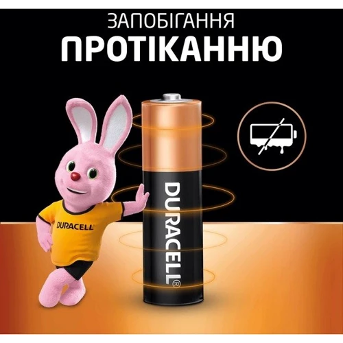 Щелочные батарейки Duracell AA MN1500 LR06 8 шт (5000394006522 / 81417083 / 81480361) фото 2
