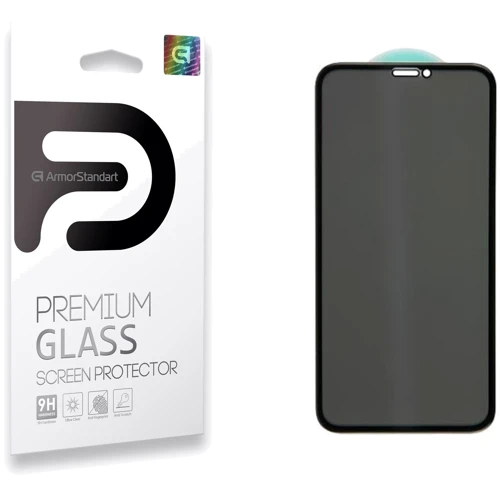 Защитное стекло для iPhone Armorstandart Tempered Glass Anti-spy Black for iPhone 11 Pro/iPhone X/iPhone Xs (ARM56126-GCLS)