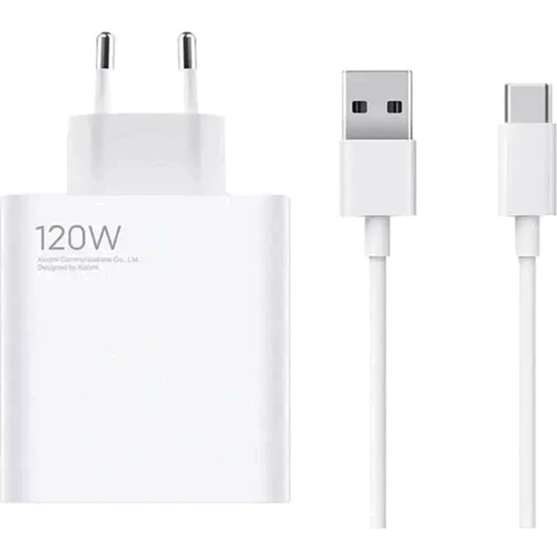 Зарядний пристрій Xiaomi Wall Charger USB 120W White with USB-C Cable (BHR6034EU)