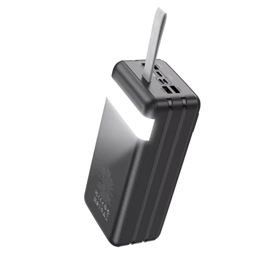 Зовнішній акумулятор Hoco Power Bank 60000mAh J8B Electric 22.5W Black