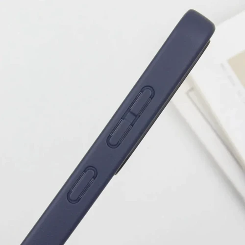 Чехол для телефонов Mobile Case TPU+PC Metal Buttons with MagSafe Colorful Navy Blue for Samsung S921 Galaxy S24: Пленка в комплекте нет