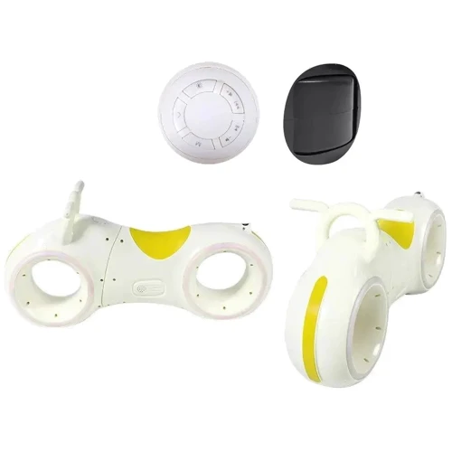 Біговел Tilly GS-0020 White/Yellow Bluetooth LED-підсвічування (GS-0020 White/Yellow) фото 6