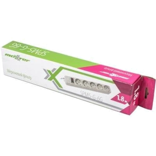 Сетевой фильтр Maxxter SPM5-G-6G