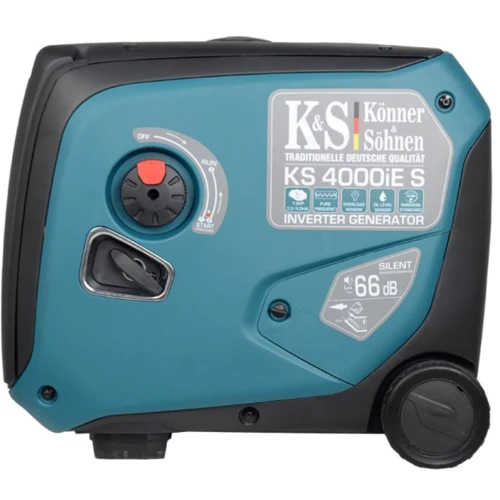 Бензиновый генератор Könner&Söhnen KS 4000iE S ATS: Объем топливного бака 12 л