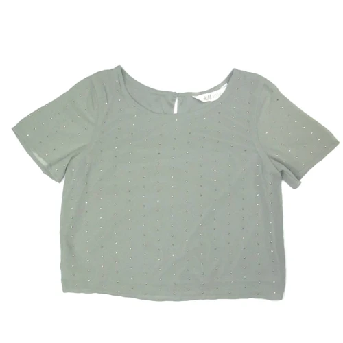 Топ H & M 9Z5272596 140 см світло-зелена