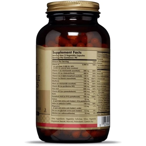 Solgar Multi II Vegetable Capsules 180 Vegetable Capsules: Тип Мультивитамины