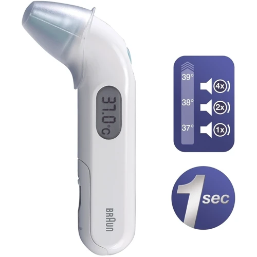 Термометр Безконтактний інфрачервоний термометр Braun IRT3030 фото 7