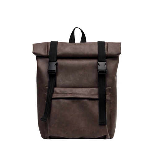 Женский рюкзак Sambag RollTop Milton коричневый (24211061)