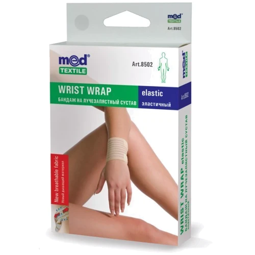 Бандаж на лучезапястный сустав MedTextile эластичный размер S/M люкс (4820137293702): Тип Лучезапястные